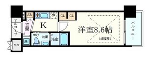 中崎町駅 徒歩5分 7階の物件間取画像